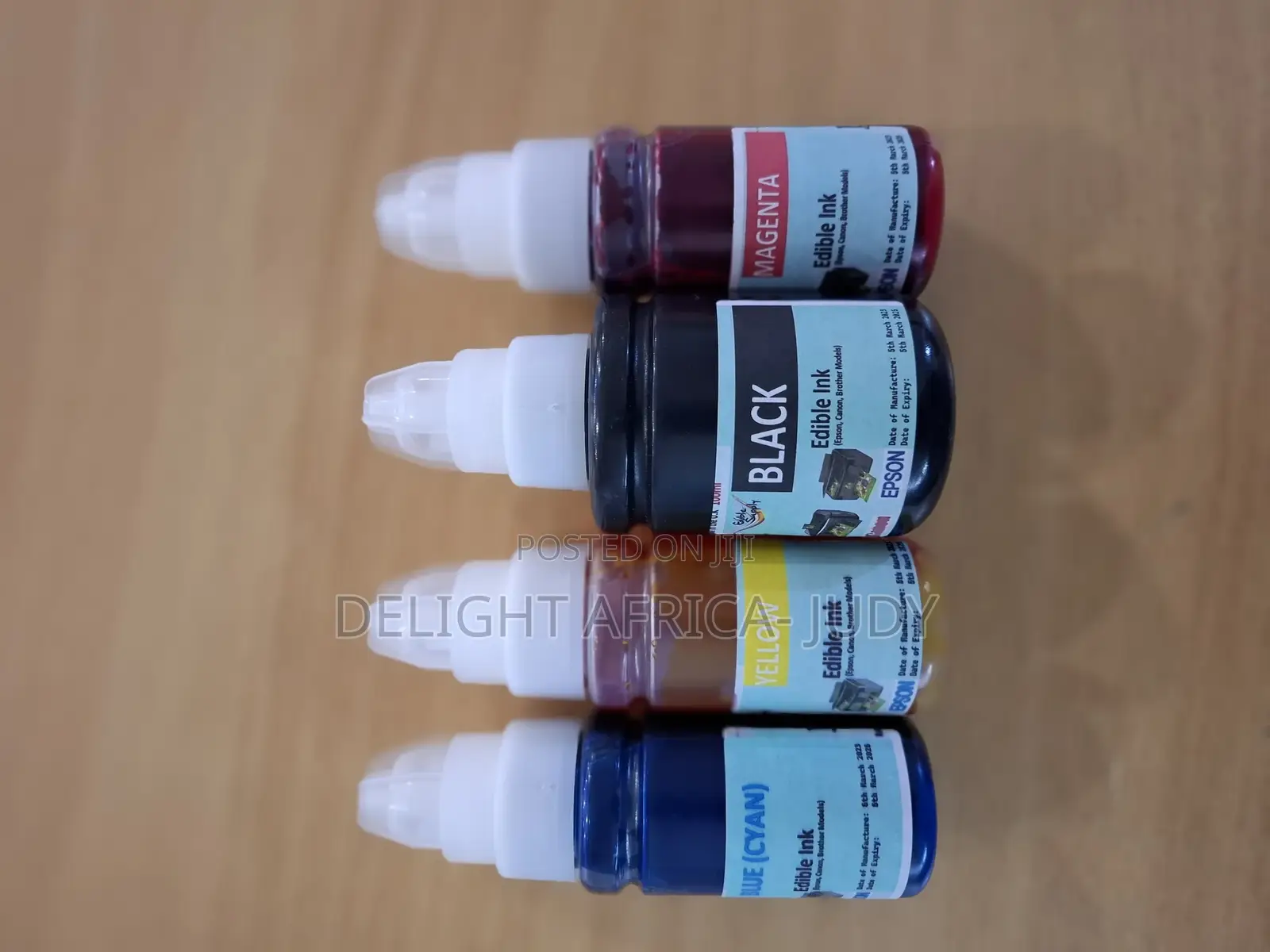 Edible Ink Canon Epson Edible Sheets Paper Printer Full Set