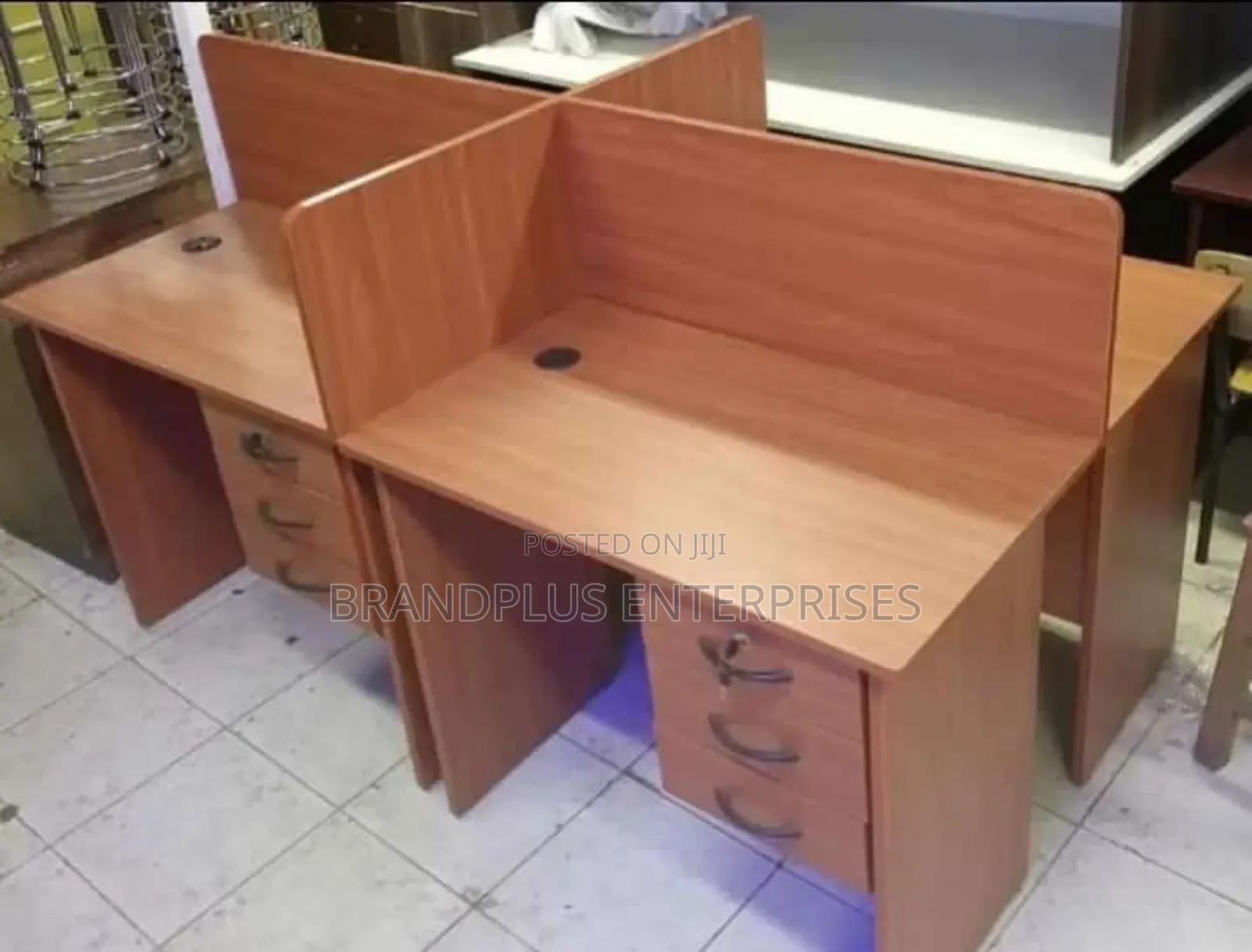 4ft 4way Office Workstation