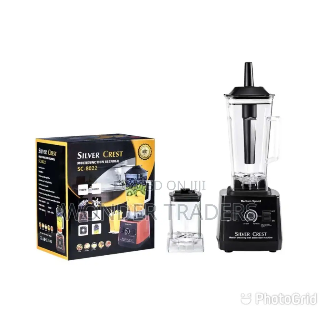 7000 Watts Silver Crest Commercial Blender