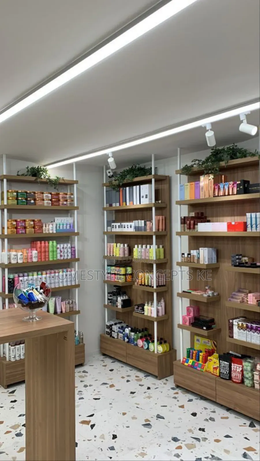 Supermarket Chemist Cosmetics Shop Shelf Display Counter
