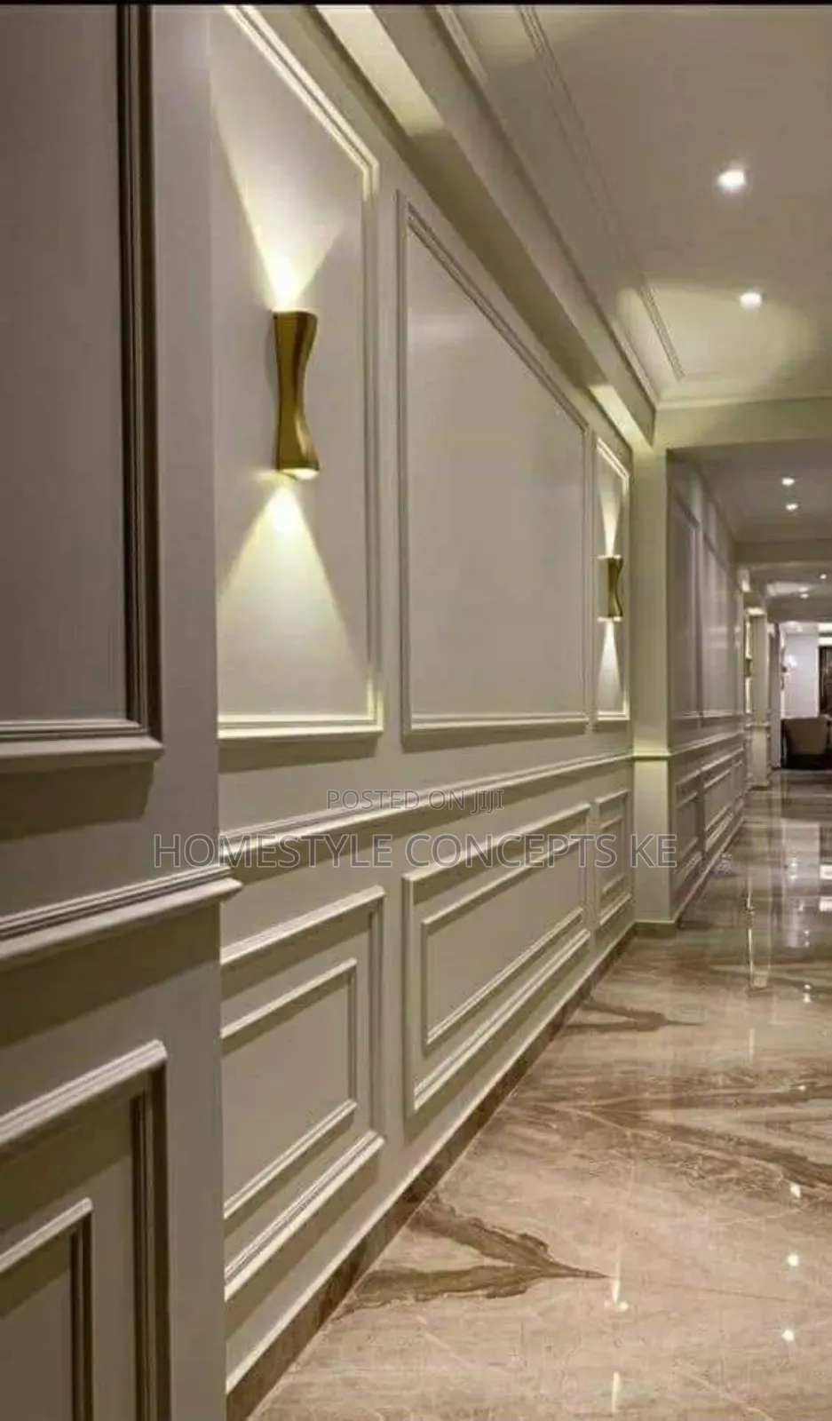 Wainscoting Panelling Design and Fix for Modern Homes Spaces