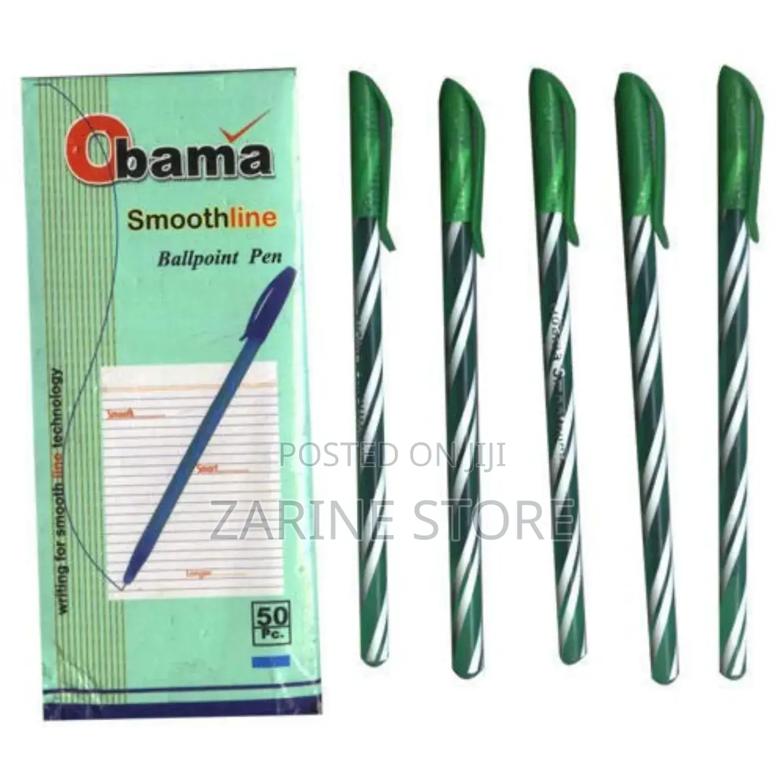 Biro Pens Obama Type for a Smoothline Drawing
