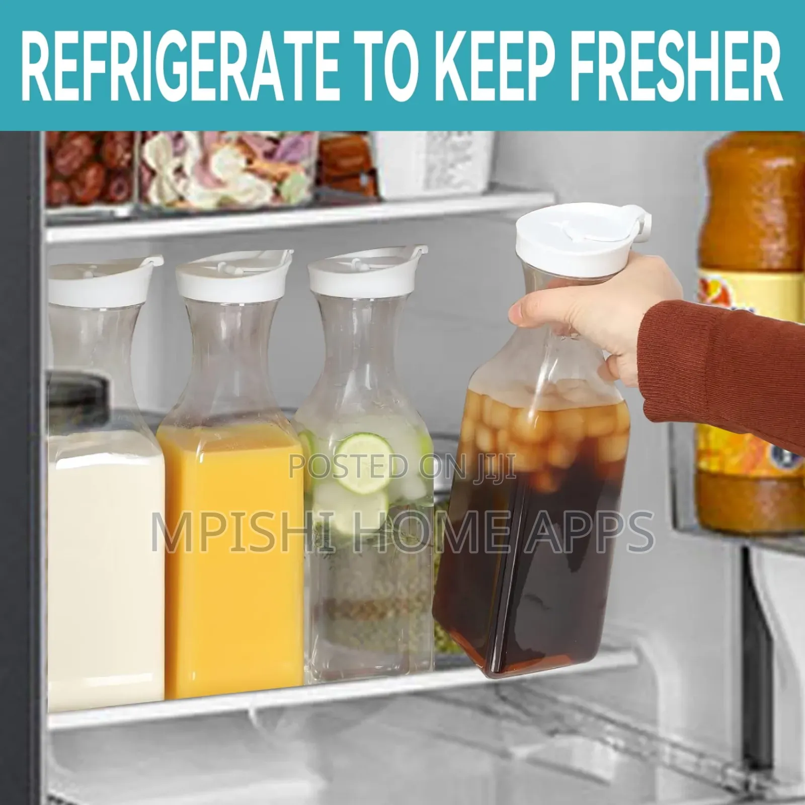 Multipurpose Milk/Water/Beverage Bottle 1.5L