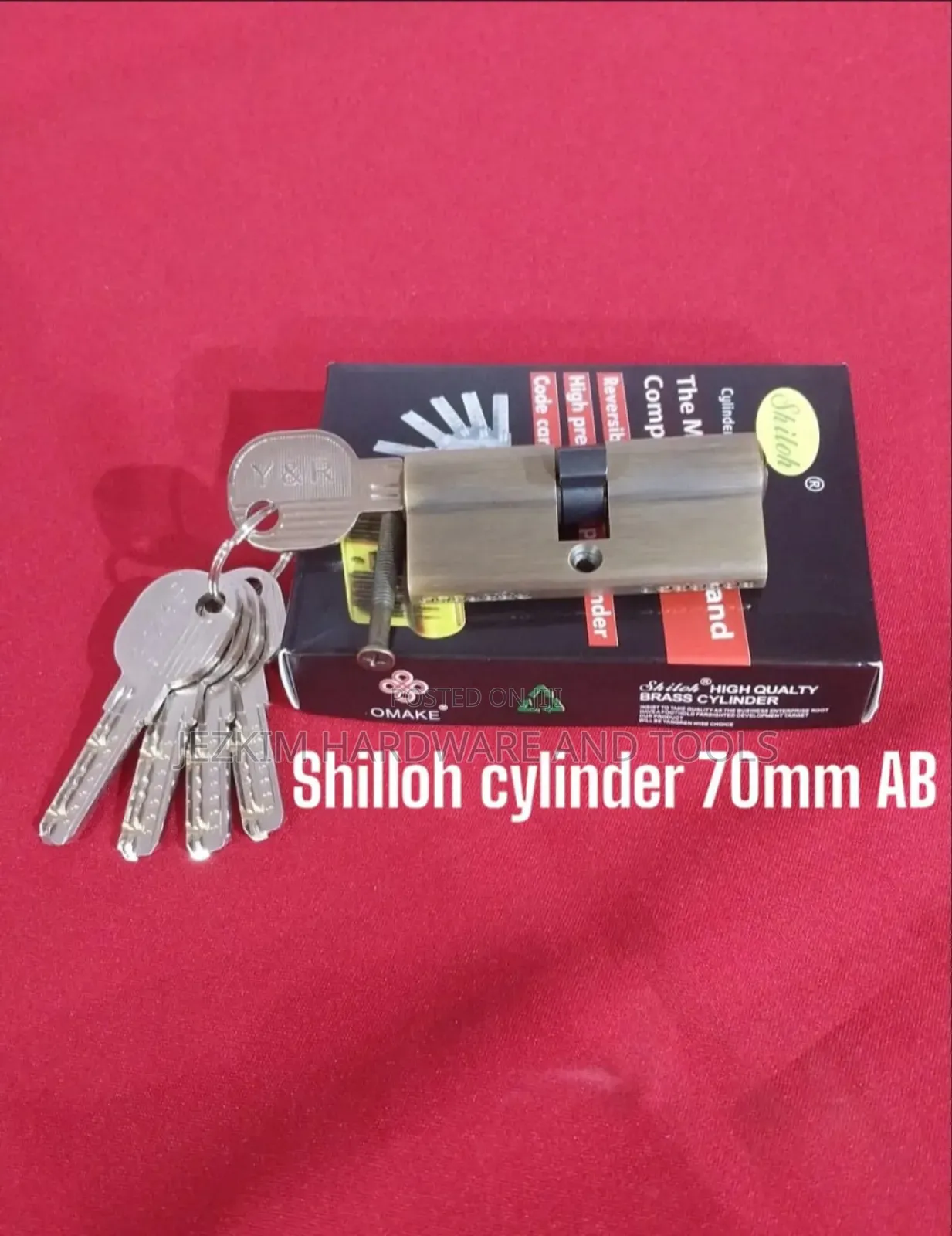 Lock Cylinder 70mm