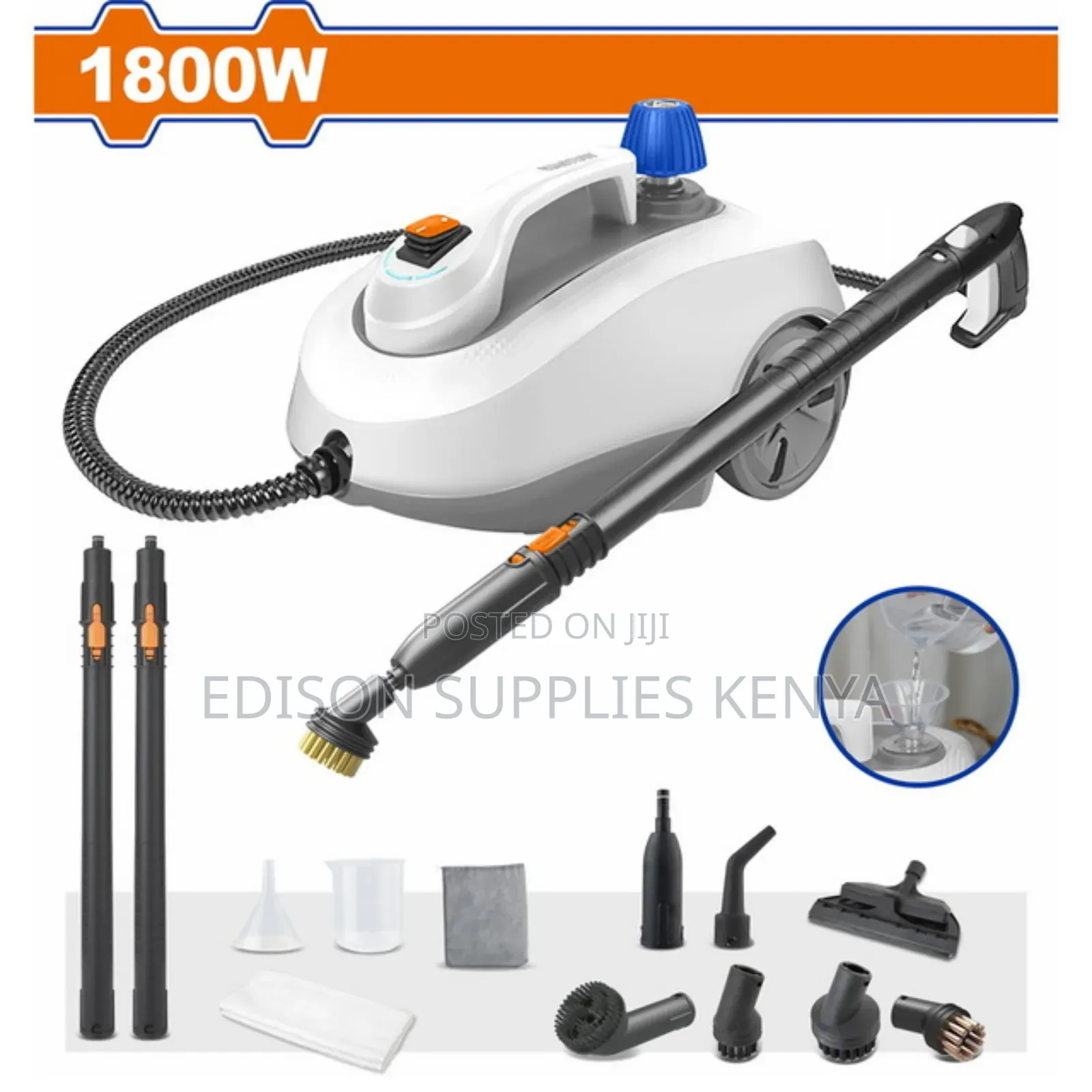 Steam Cleaner 1800 Watts Steam Wash Machine