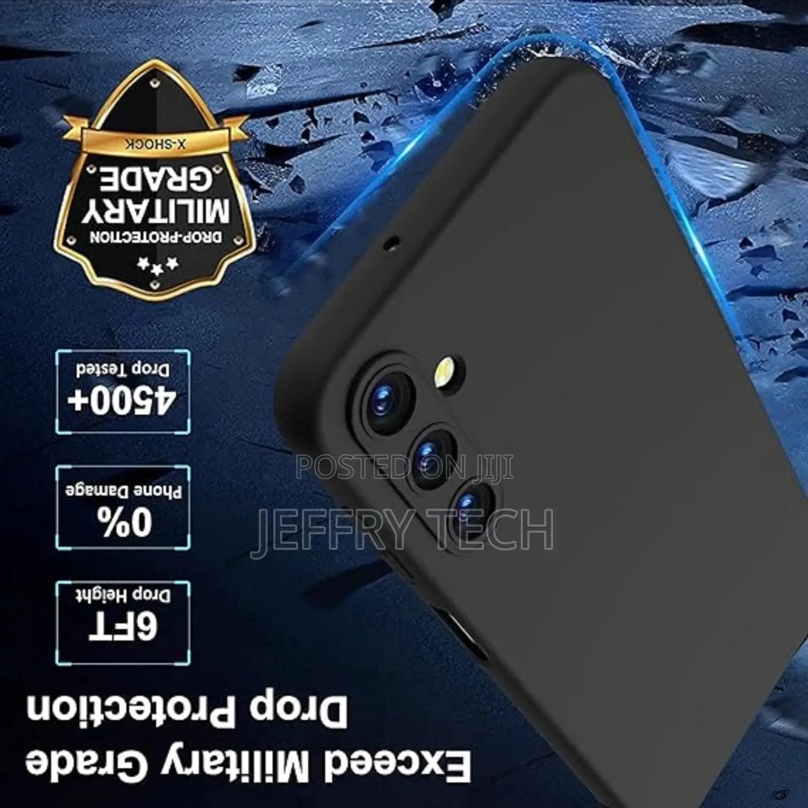 Samsung Galaxy A24 Soft Silicone Gel Bumper Shell Shockproof