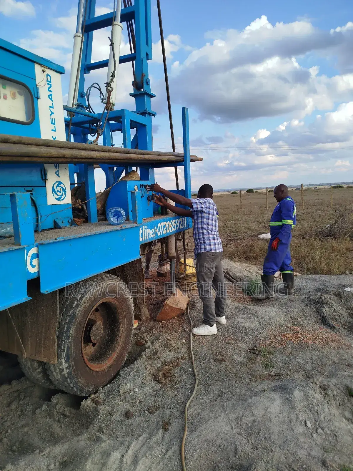 Water Pump Installation,Test Pumping And Bh Drilling