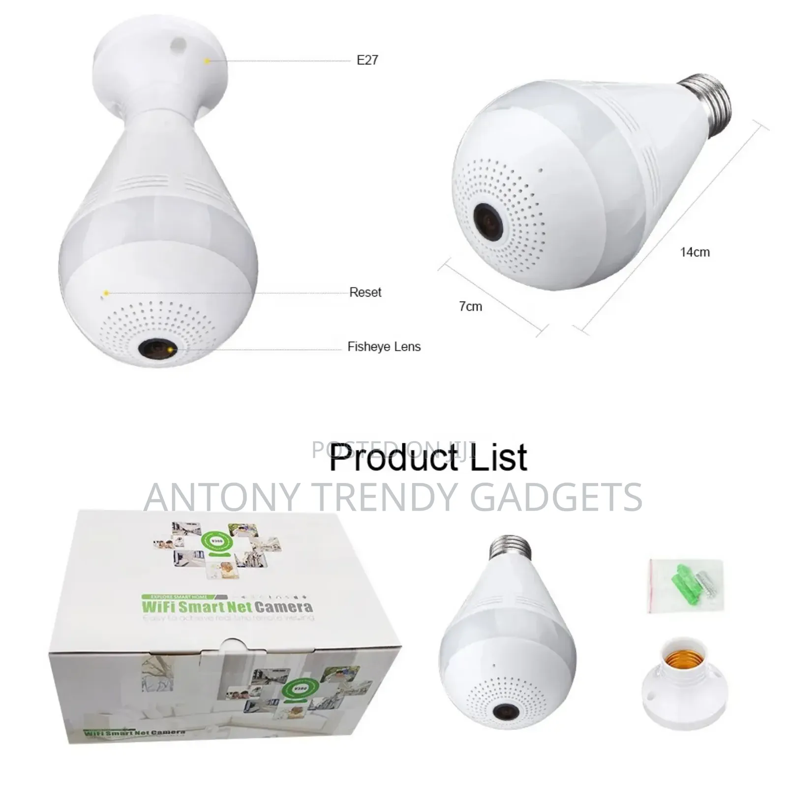 Spy Camera Bulb Spy Bulb
