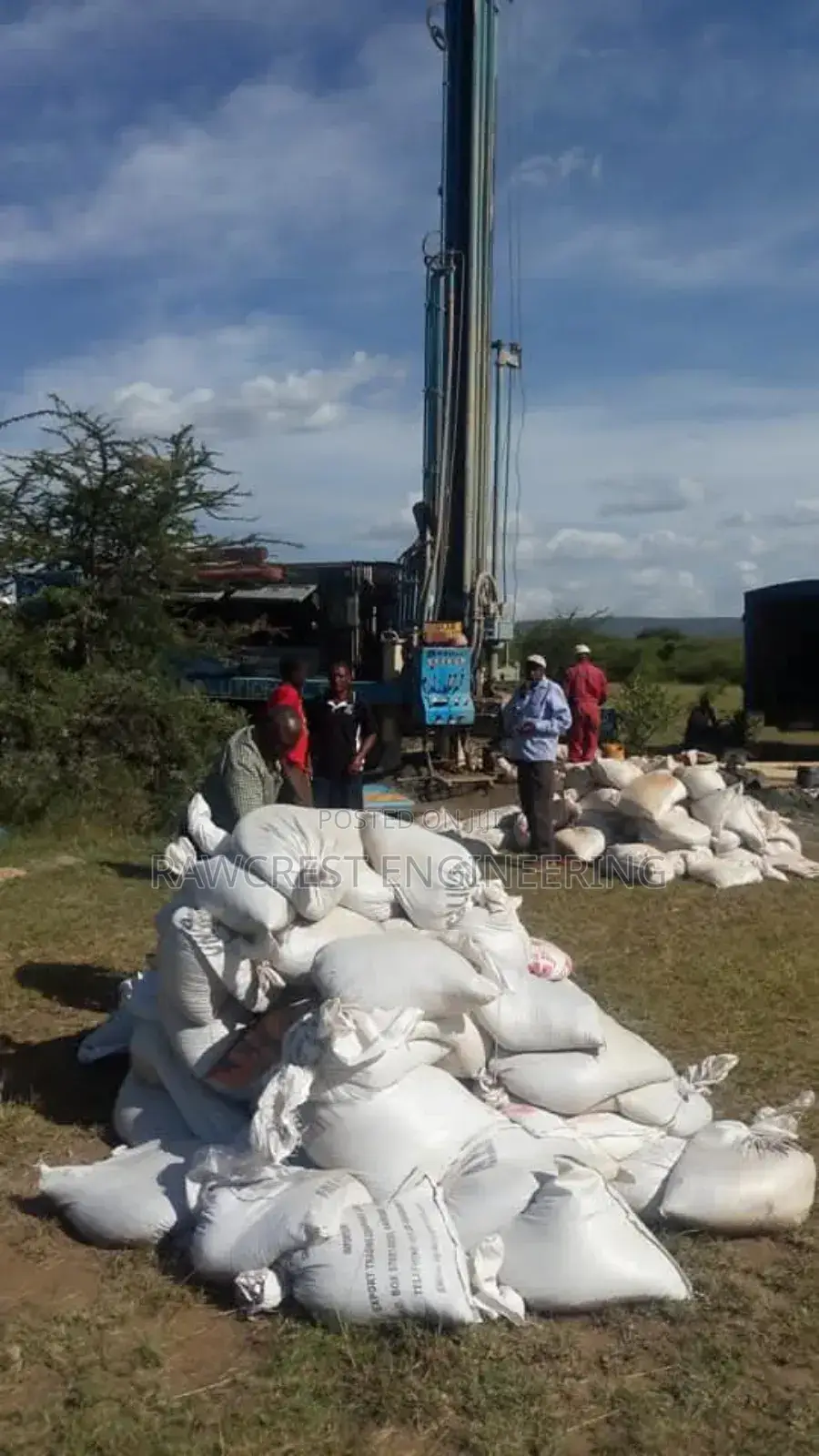 Borehole Drilling At Kakuma Turkana