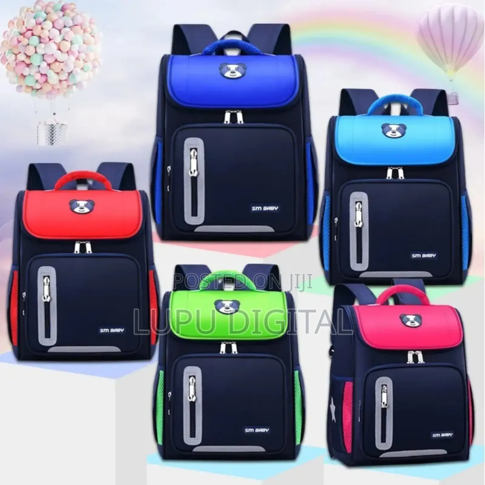 Primary School Bag Children Backpack Book Bag 3-12years