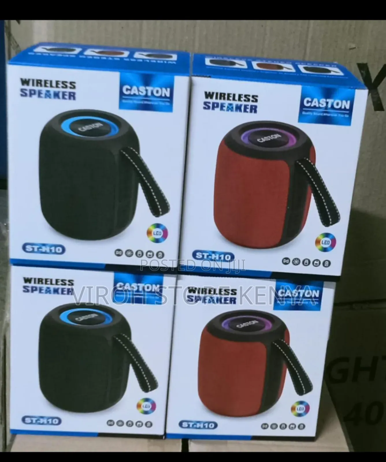 Caston H10 Bluetooth Speaker FM Radio / Usb / BT