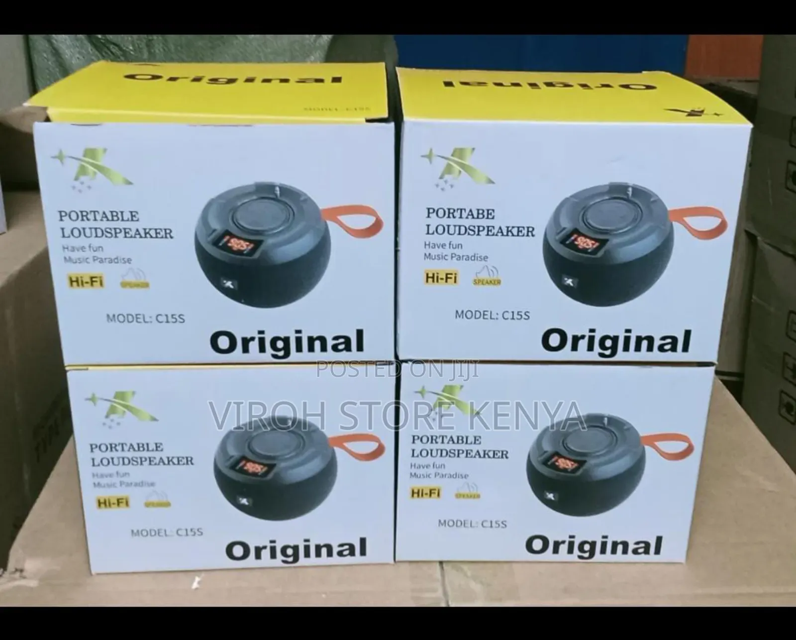 Original Round Portable BT Speaker C15 Portable Radio