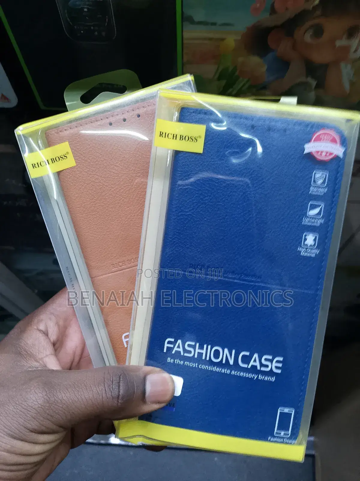 Techno Flip Leather Flip Cover