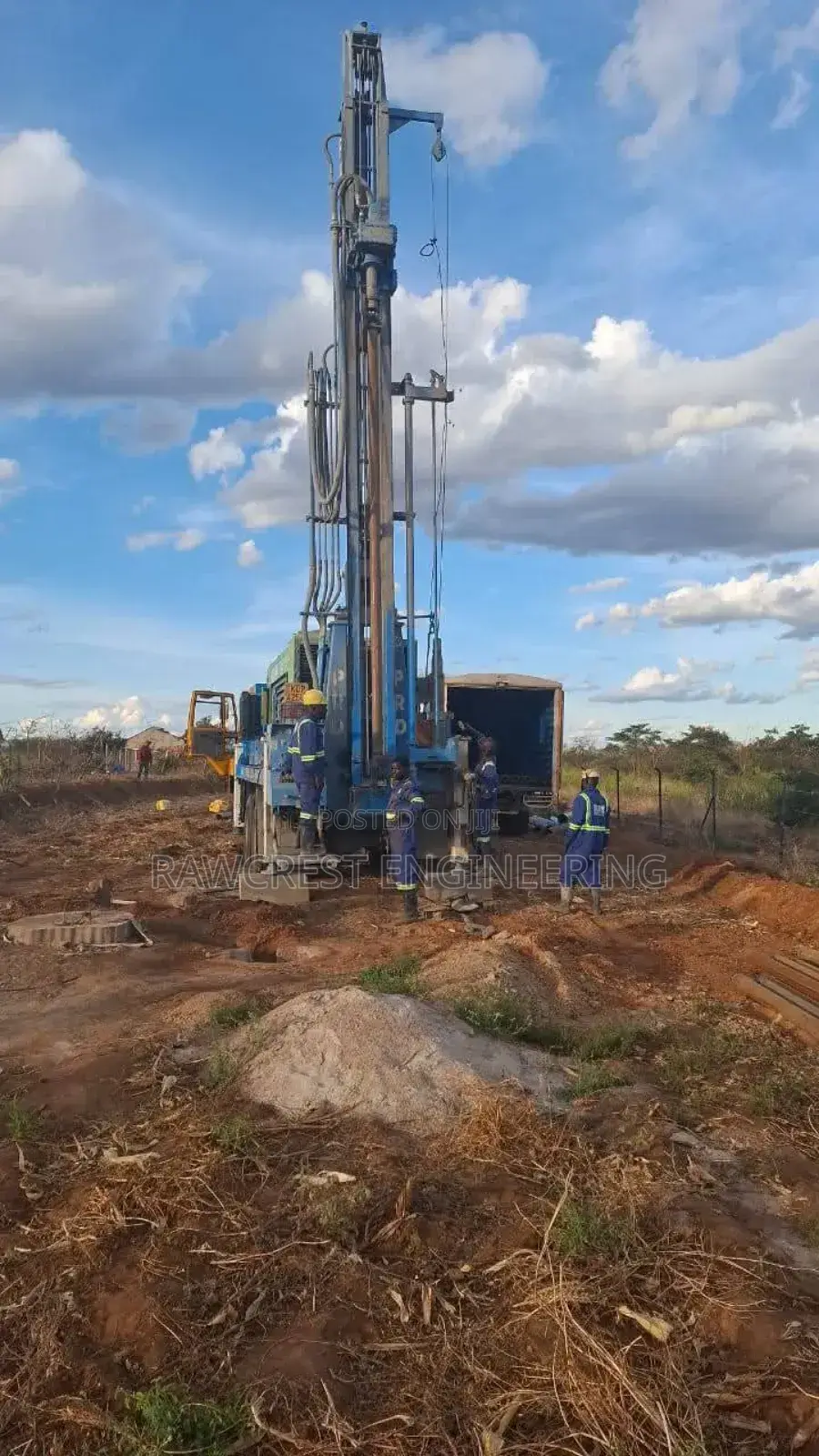 Solarization Borehole Drilling And Borehole Equipping