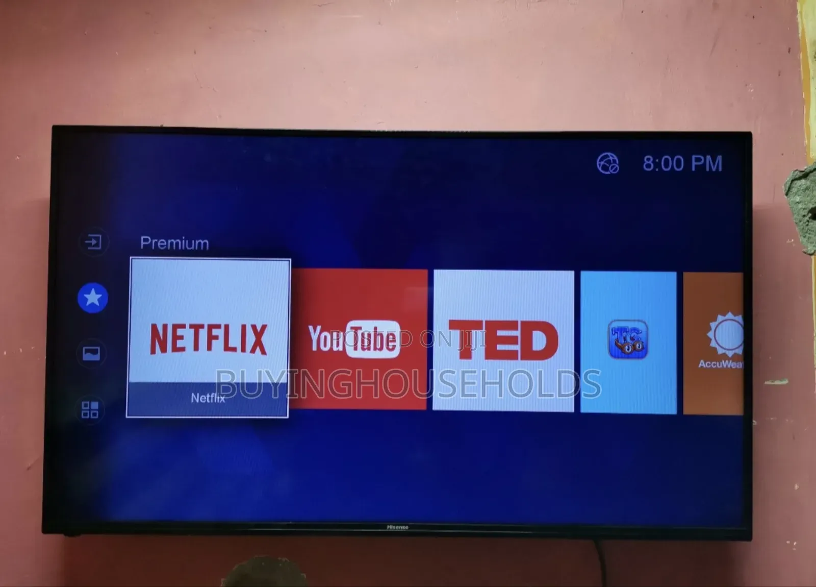 Hisense 43" Smart Tv,Used Works Perfectly