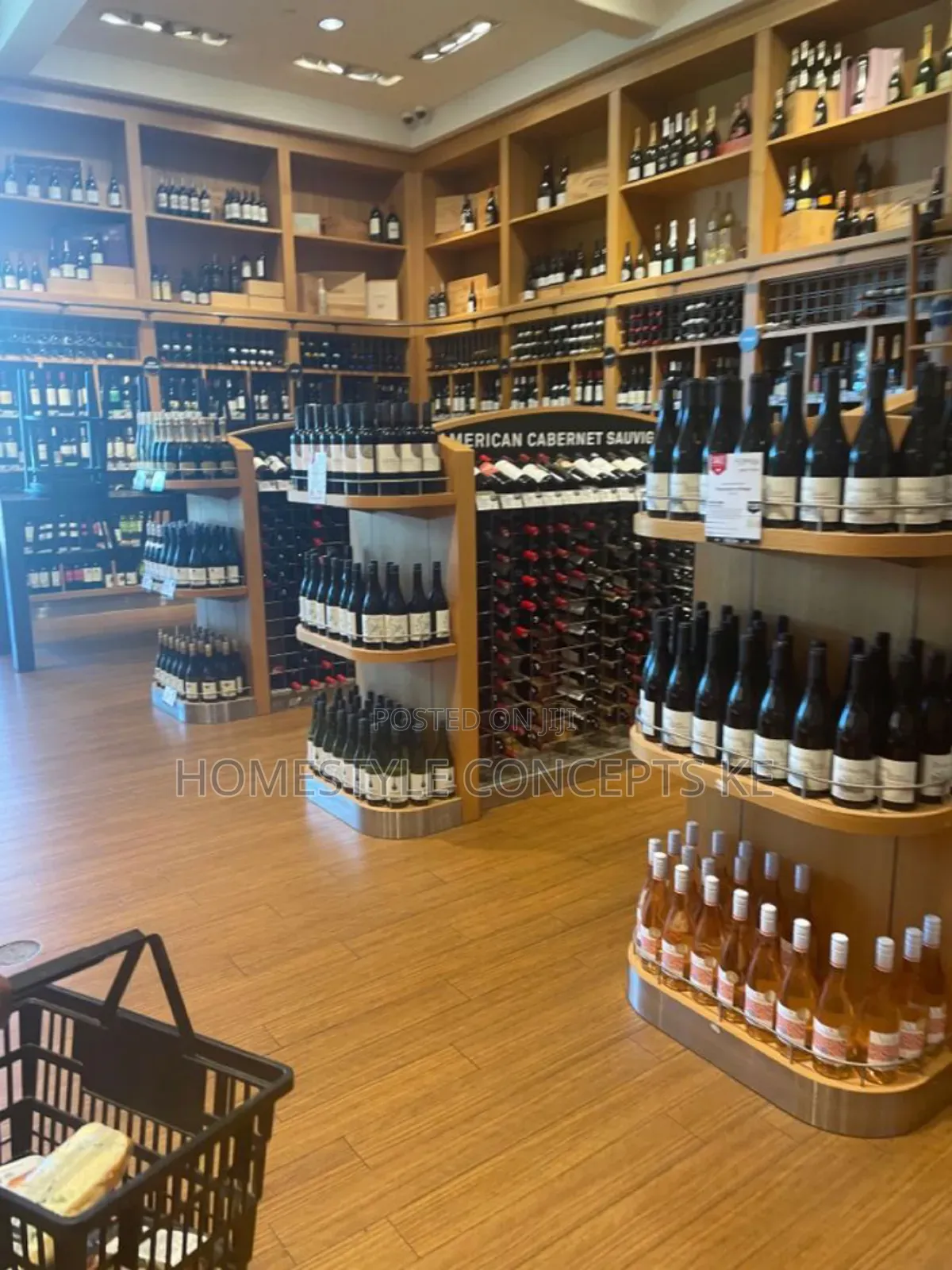 Wines and Liquors Store Spirits Shop Interior Design.