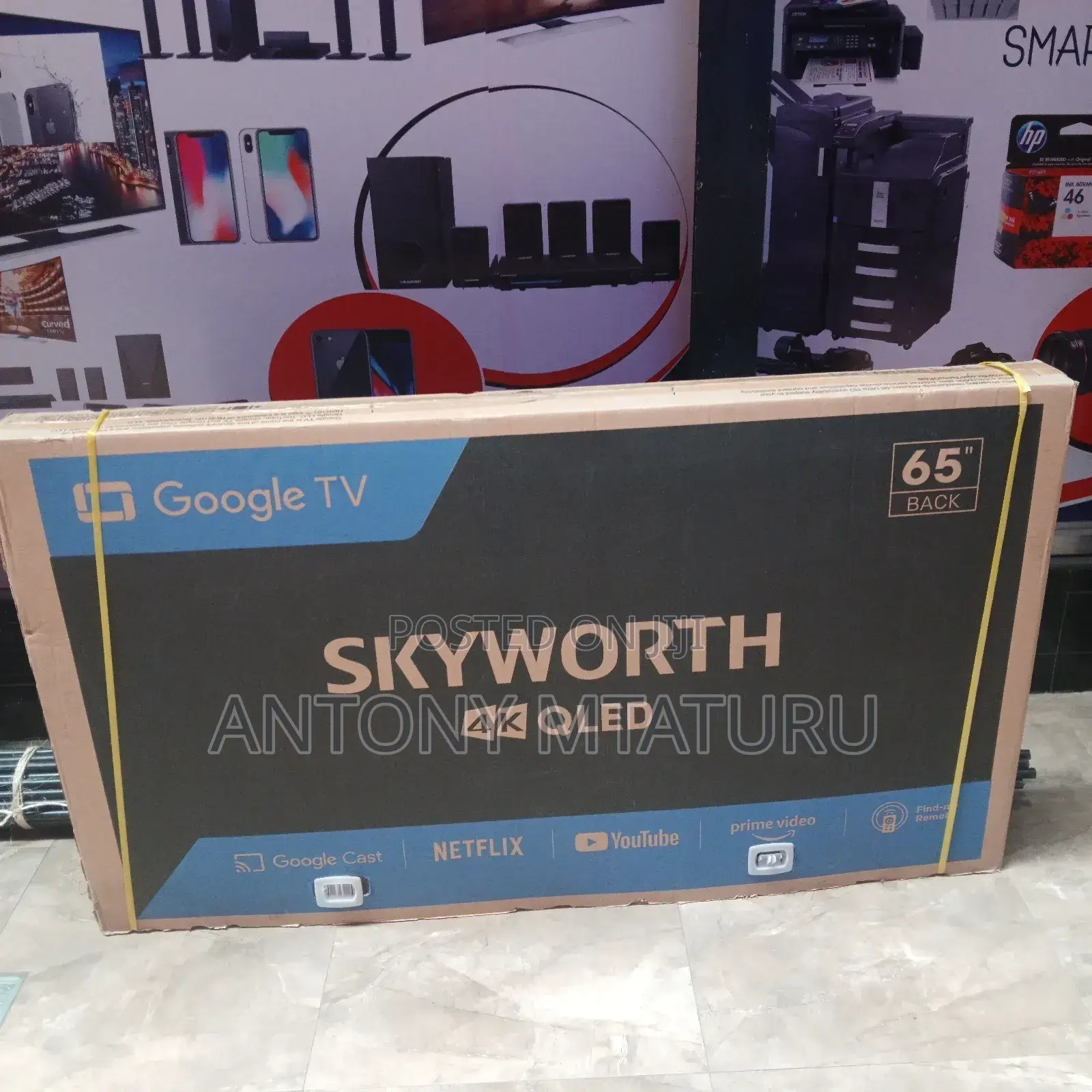Skyworth 65′′Inches 65sue9500 Qled Google Tv Uhd Hdr10