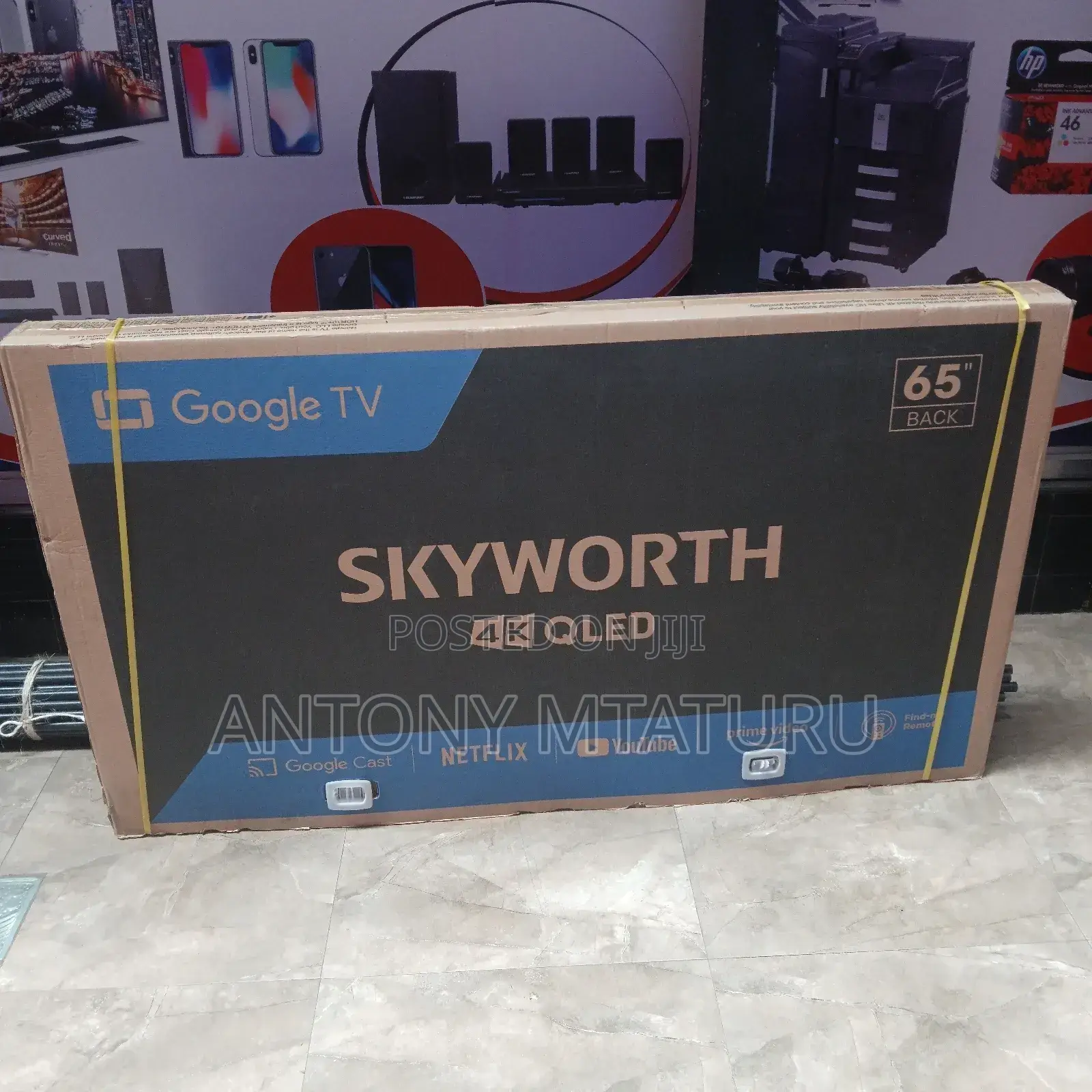 Skyworth 65′′Inches 65sue9500 Qled Google Tv Uhd Hdr10