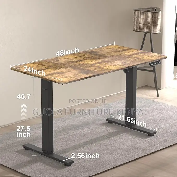 Office Tables:140cm Motorized Office Computer Gaming Desk