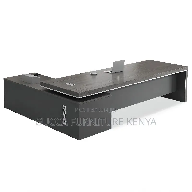 Office Tables:180cm L-Shaped Flexible Executive Office Table