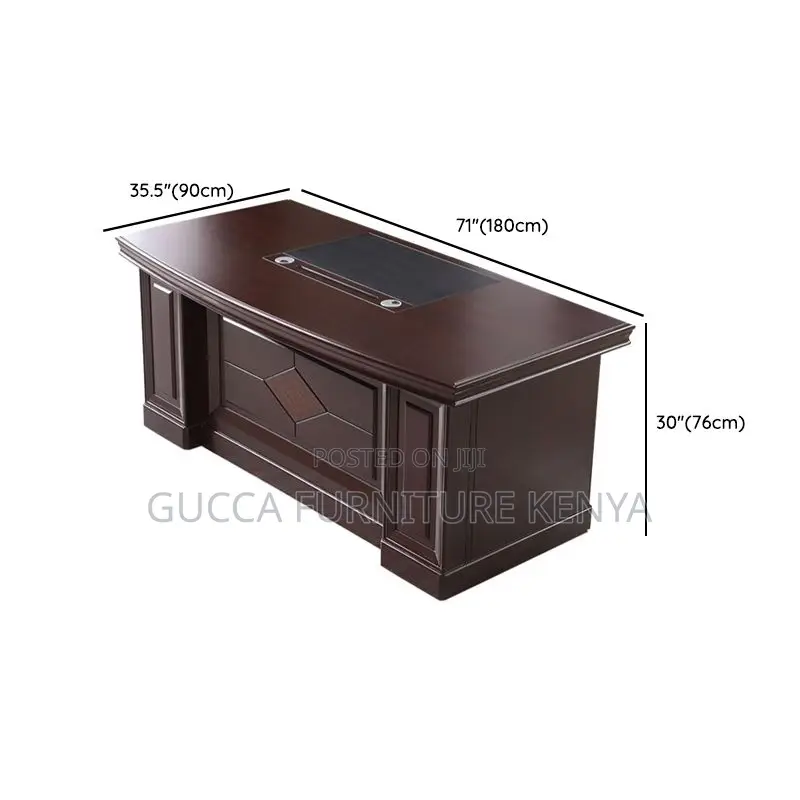 Office Tables:140cm Executive Boardroom Mahogany Office Desk