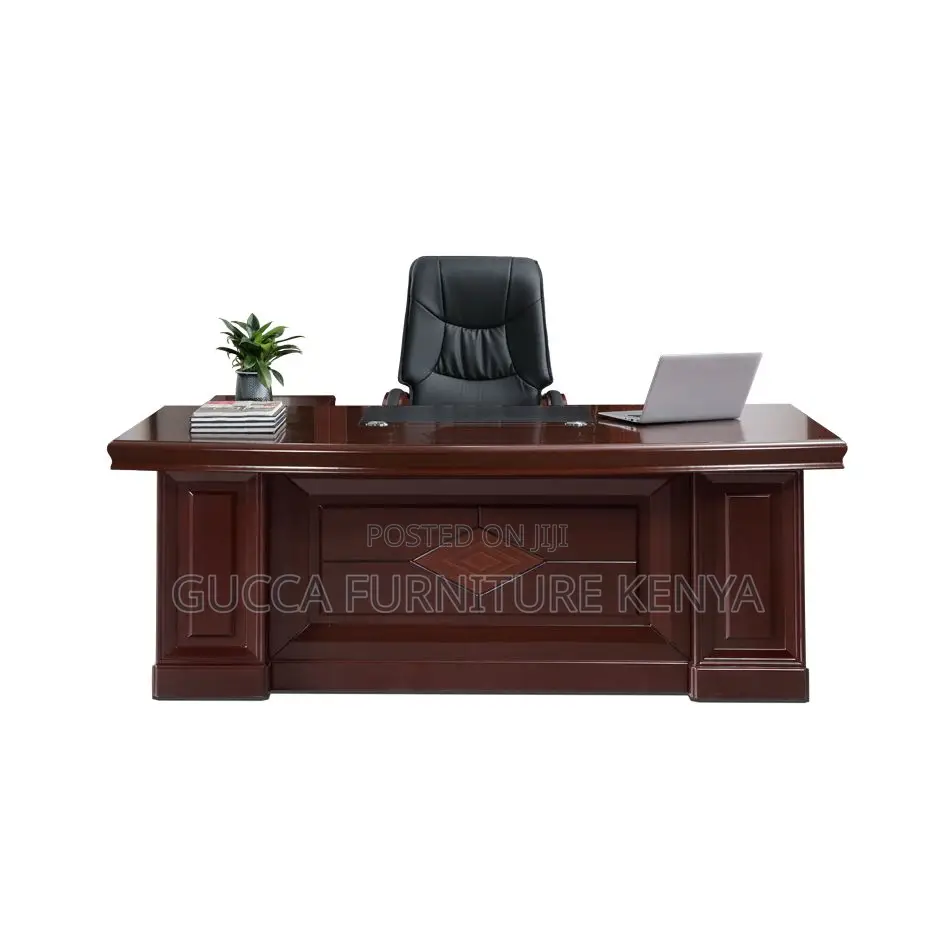 Office Tables:140cm Executive Boardroom Mahogany Office Desk
