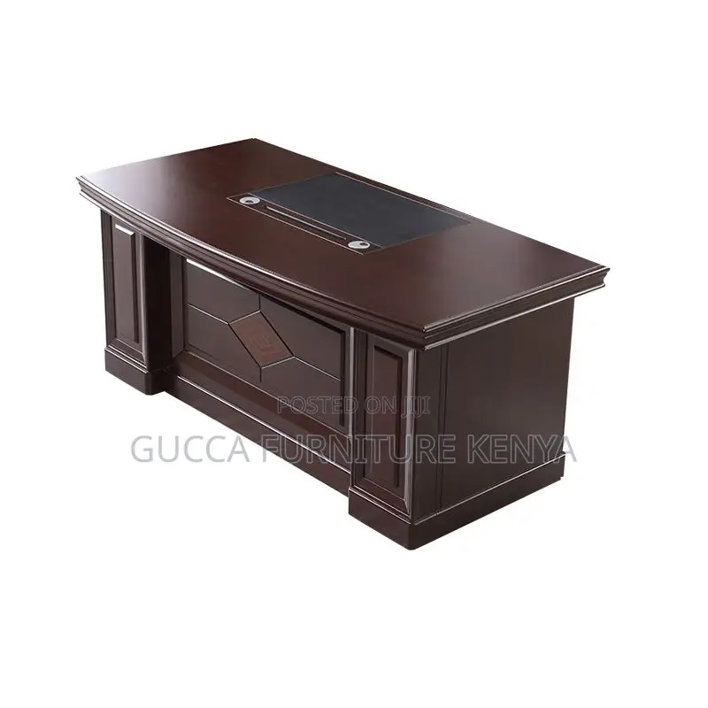 Office Tables:140cm Executive Boardroom Mahogany Office Desk