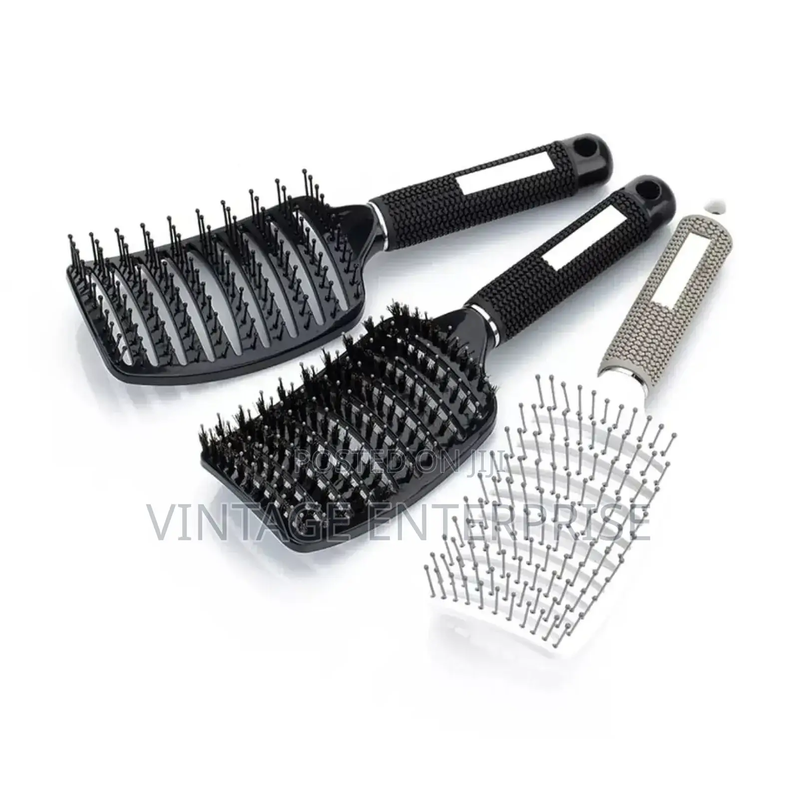 Curved Vented Professional Detangling Comb