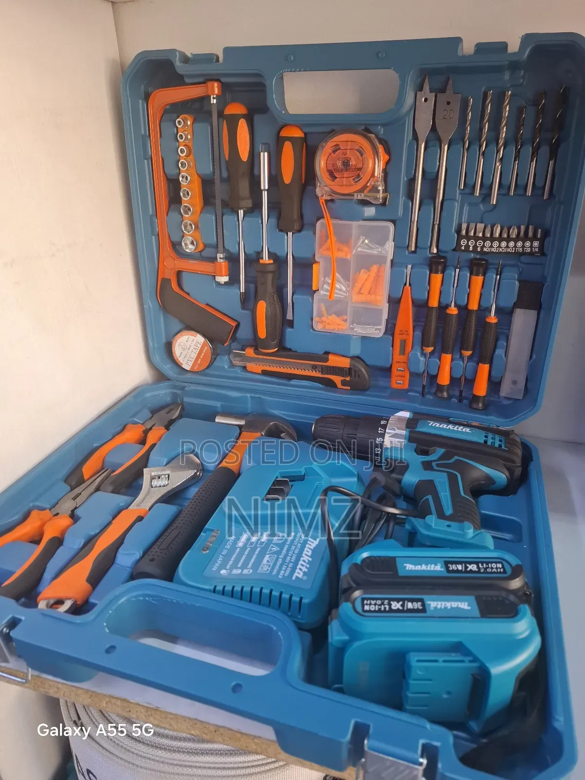 Makita Toolset With 36v Drill