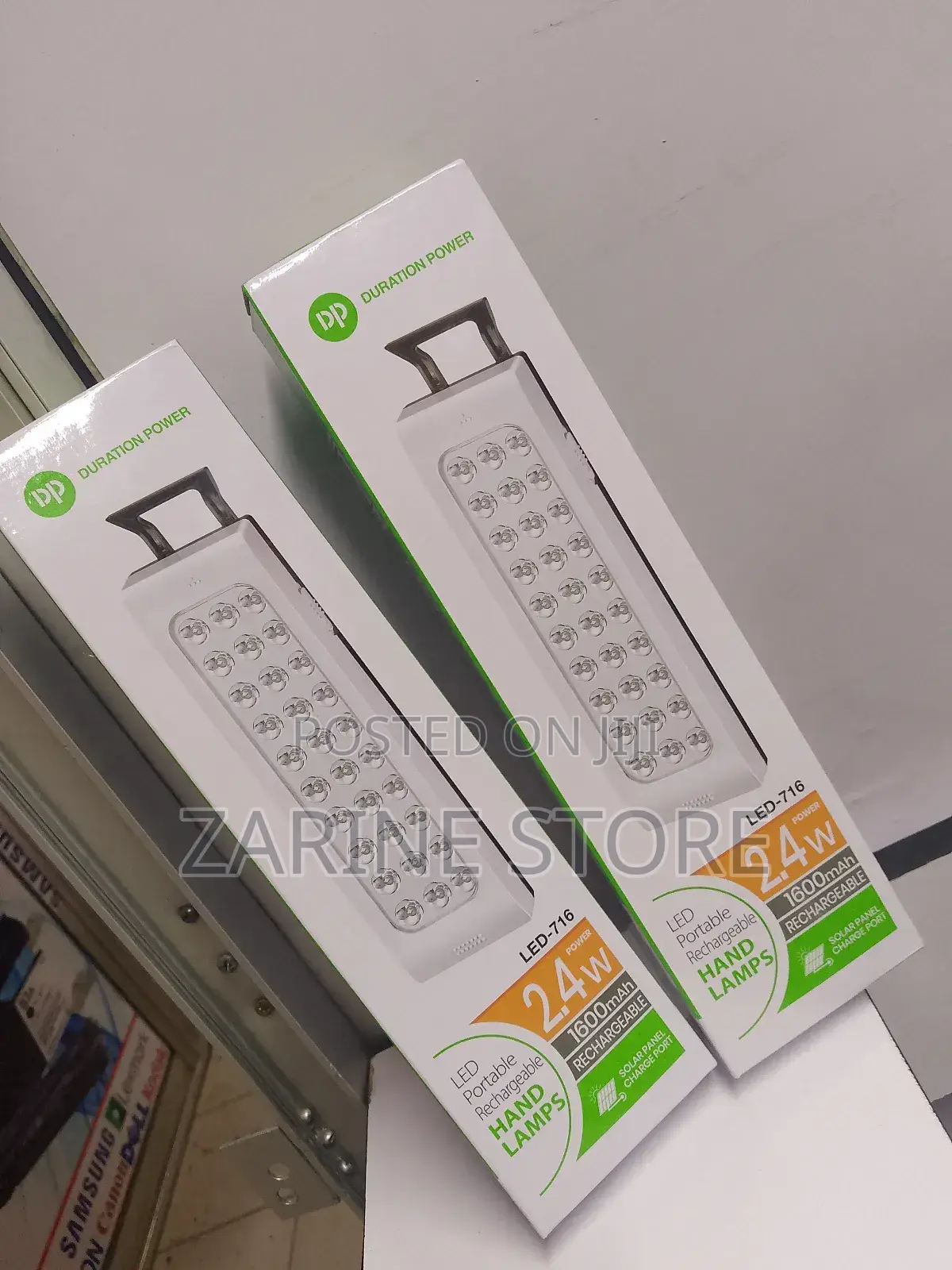 Rechargeable Portable Emergency Light 1600mah 2.4W