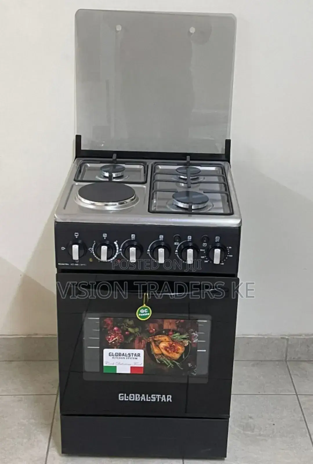 Globalstar 50*55 3G+1E Standing Cooker With Electric Oven