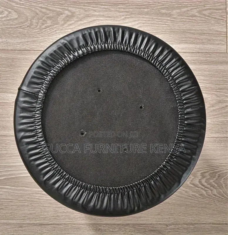 Home Chairs: Waterproof Faux Leather Round Salon Stool