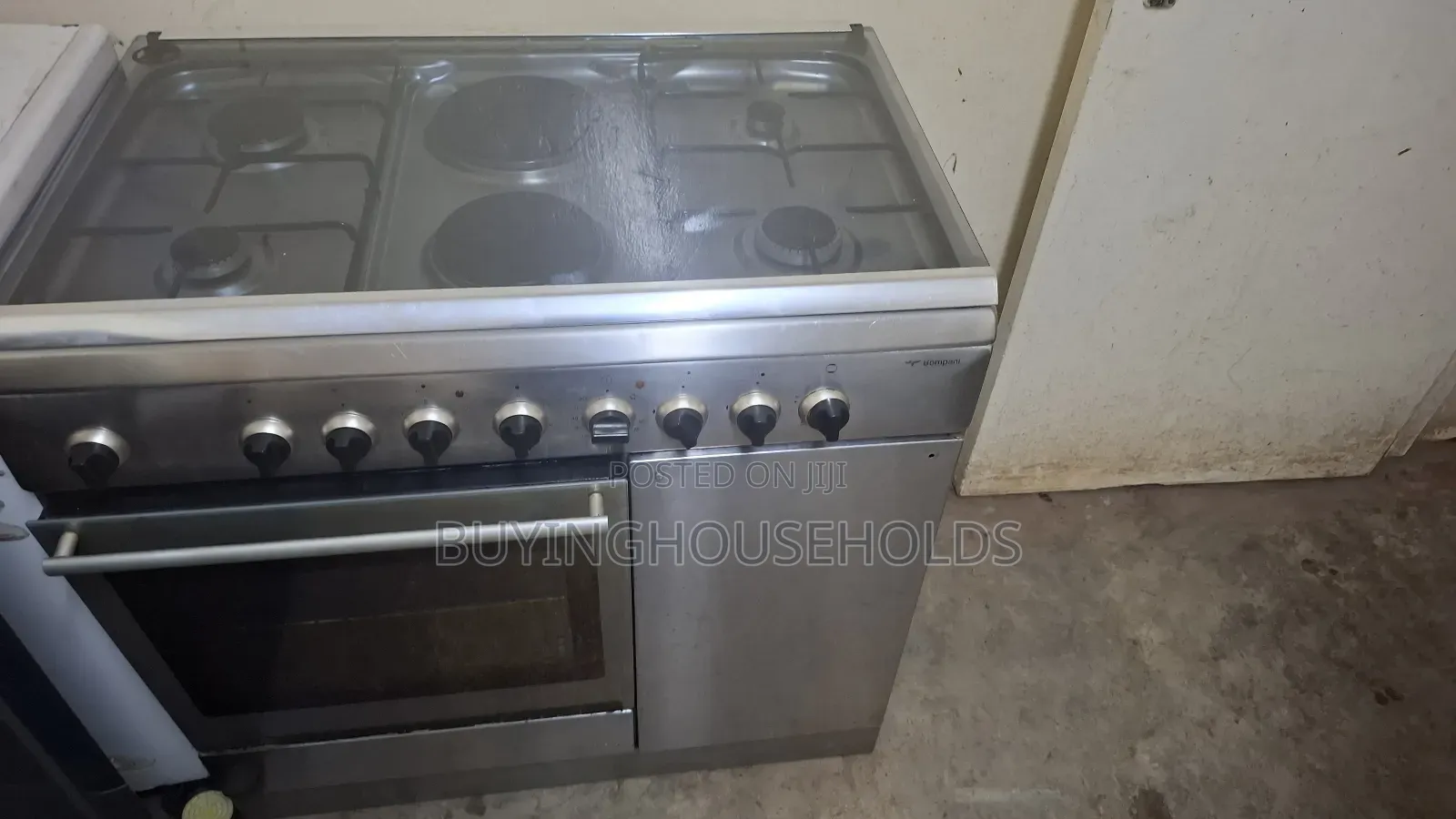 Exuk 60x90 Cooker Stainless 4gas+2 Electric