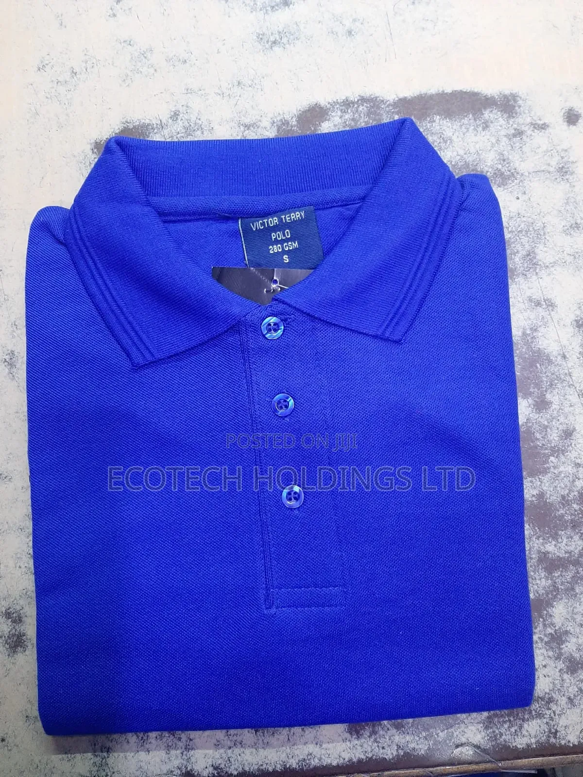 Blue Polo T Shirt Small Size Ygr9k