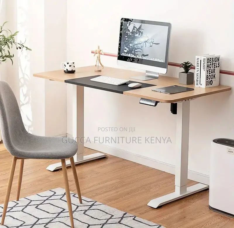 Office Tables:140x70cm Wooden Ergonomic Computer Desk