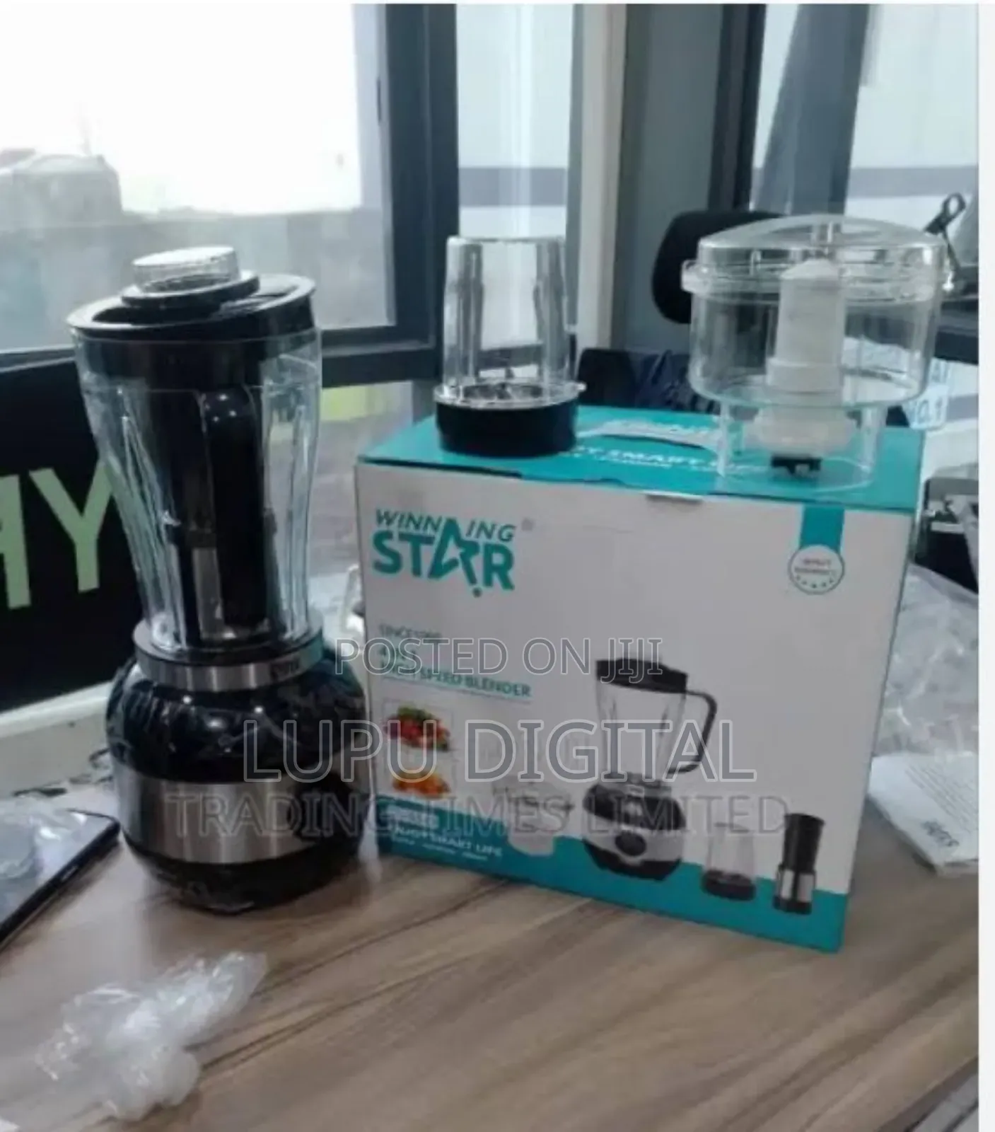 *4 in 1 Winning Star Blender*600 Watts*
*1.8ltrs Capacity*