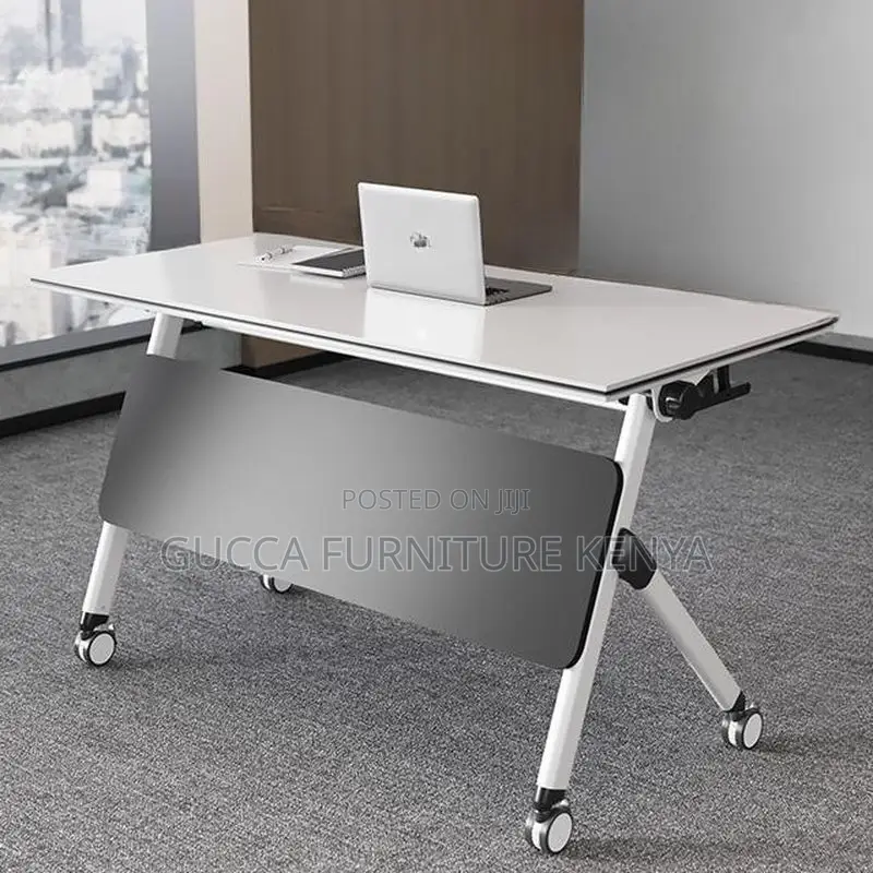 Office Tables:120cm Modern Foldable Design Office Table