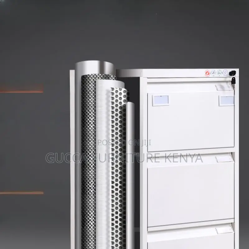 Cabinets: Modish 3-Locker Drawer Steel Storage Cabinet