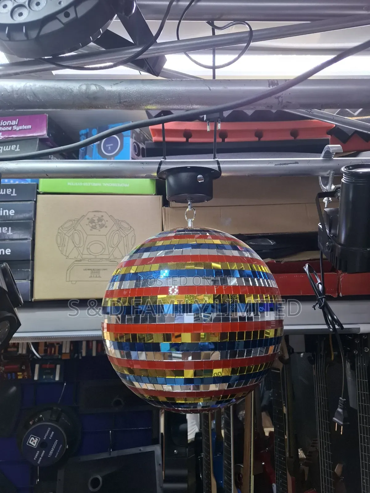 30cm Colored Mirror Ball Disco Ball