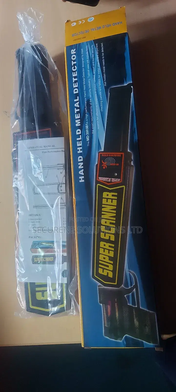 Super Scaner Portable Hand Held Scanner/ Metal Detector