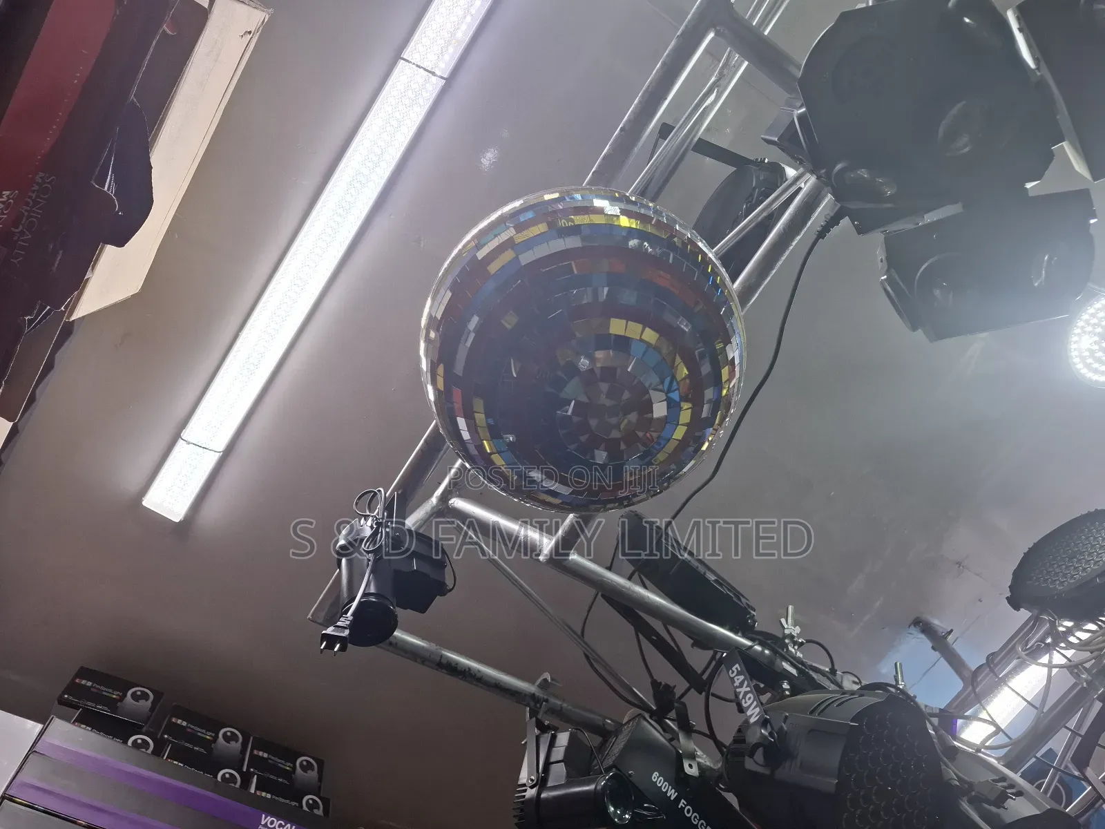 50 CM Colored Mirror Ball/Disco Ball