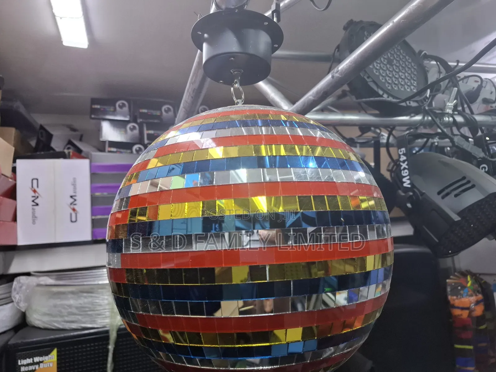 60 CM Colored Mirror Ball/ Disco Ball