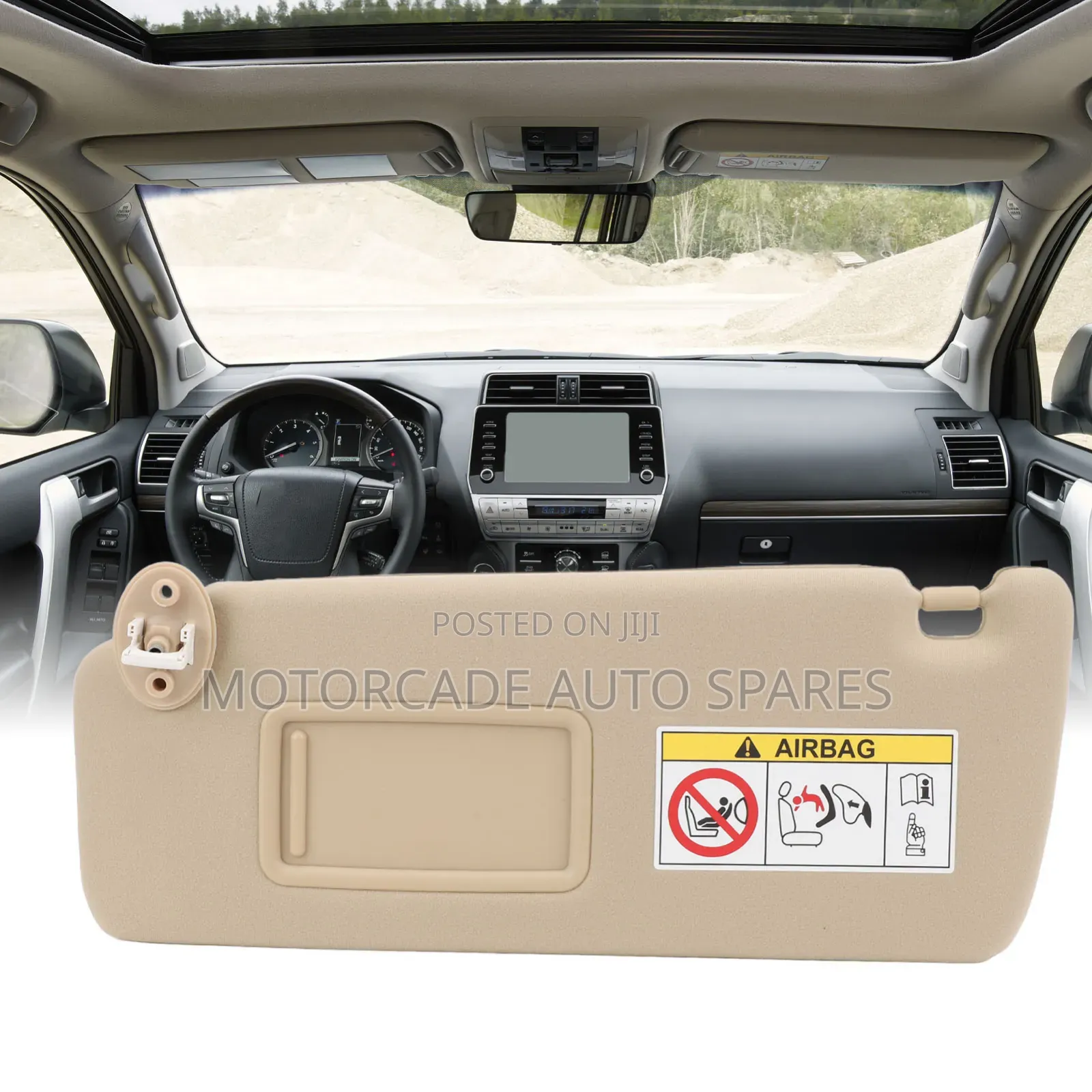 Landcruiser Prado Fj 150 Sun Visors