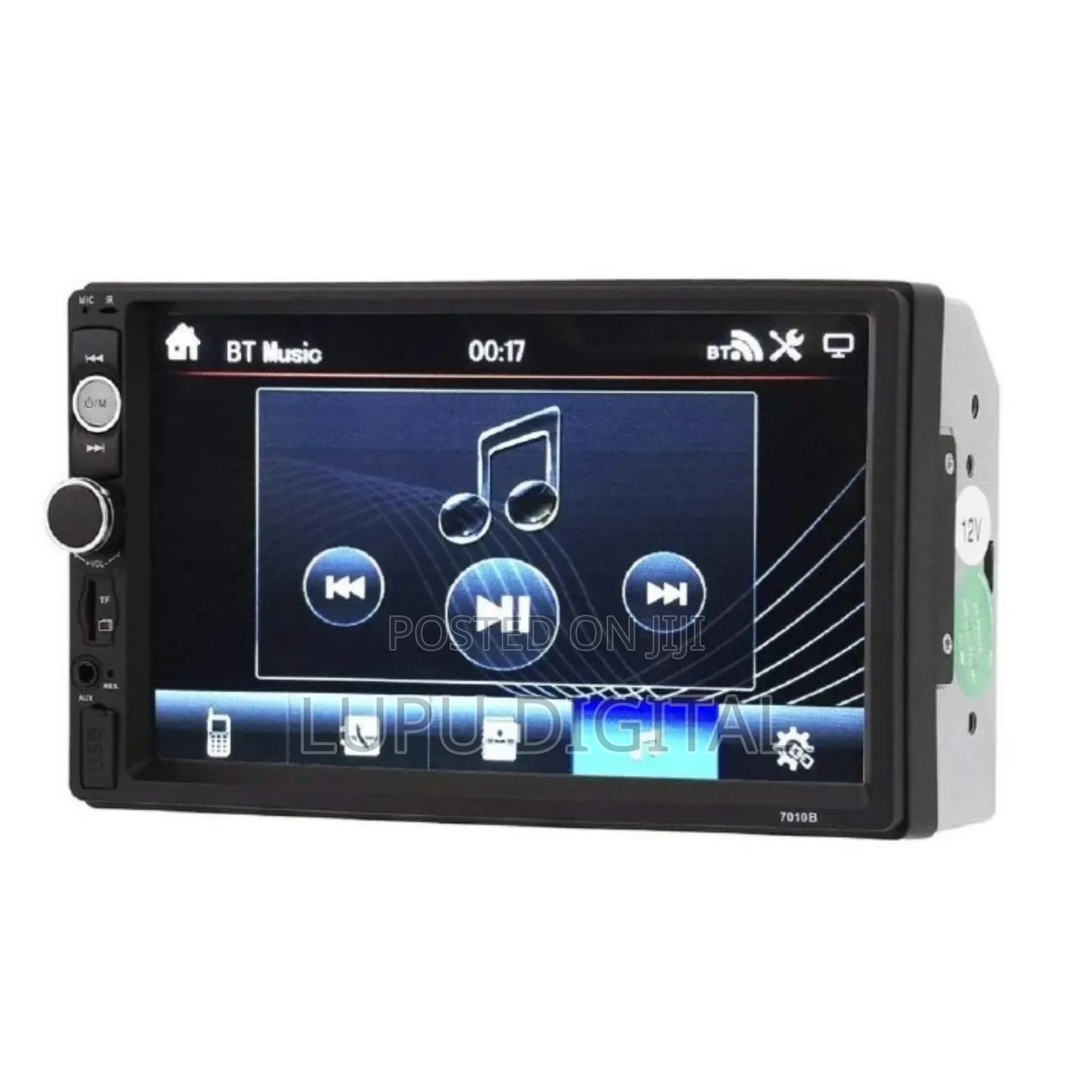 7 Inch Double 2 Din Car Stereo Radio Fm/Mp5 Player