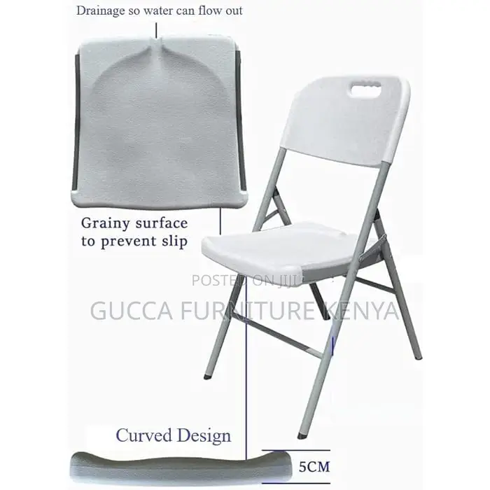 Office Chairs: Heavy Duty Molded Plastic Stackable Seat