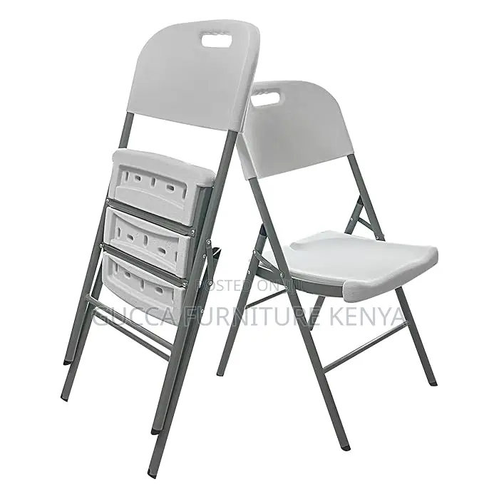 Office Chairs: Heavy Duty Molded Plastic Stackable Seat