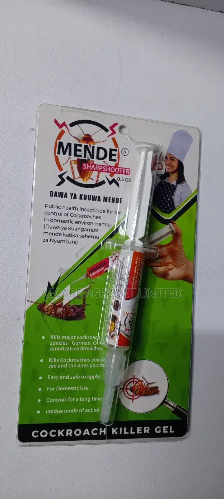 Mende Sharpshooter 5G Cockroach Killing Gel