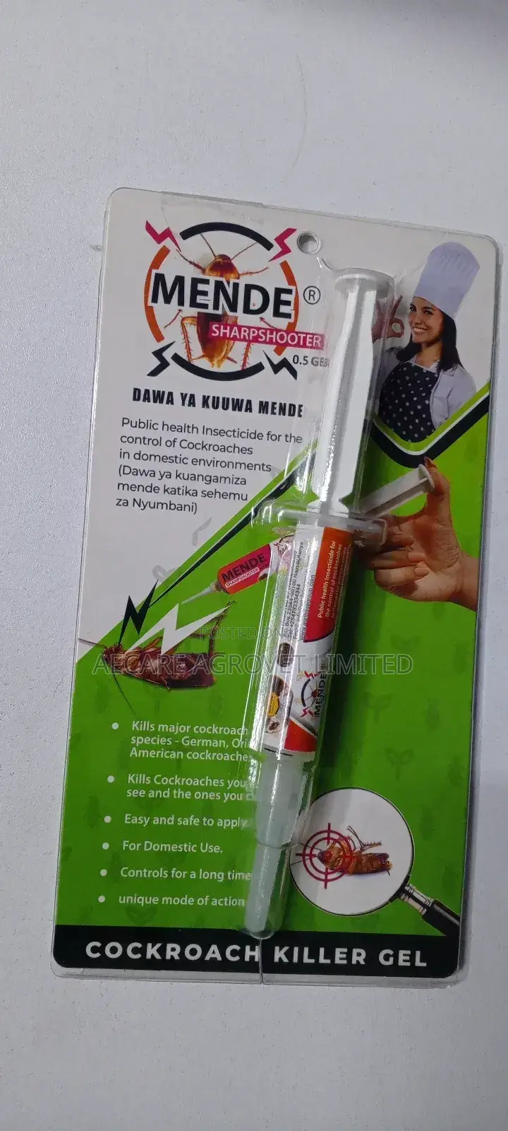 Mende Sharpshooter 5G Cockroach Killing Gel