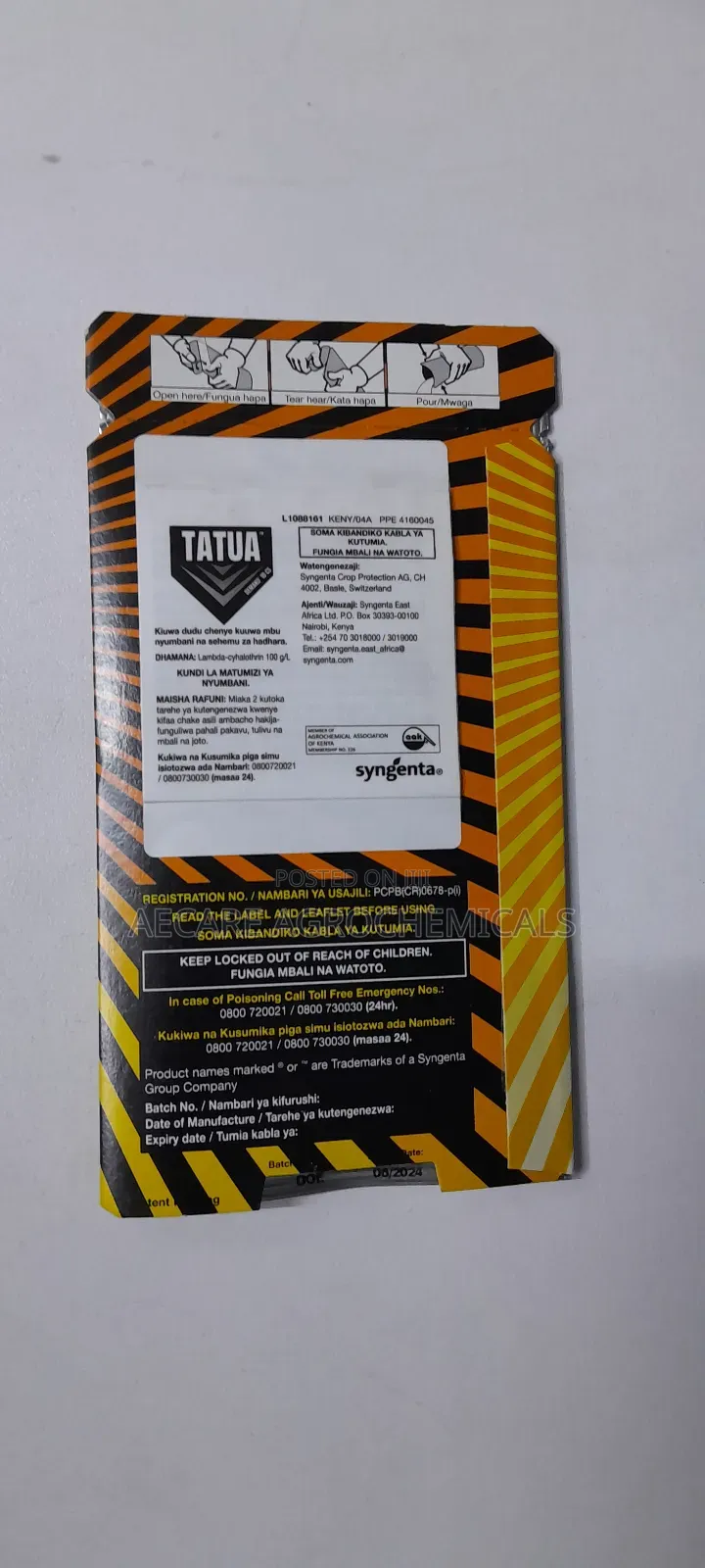 Tatua Demand 25 and 62.5 ML Mosquitoe Insecticide