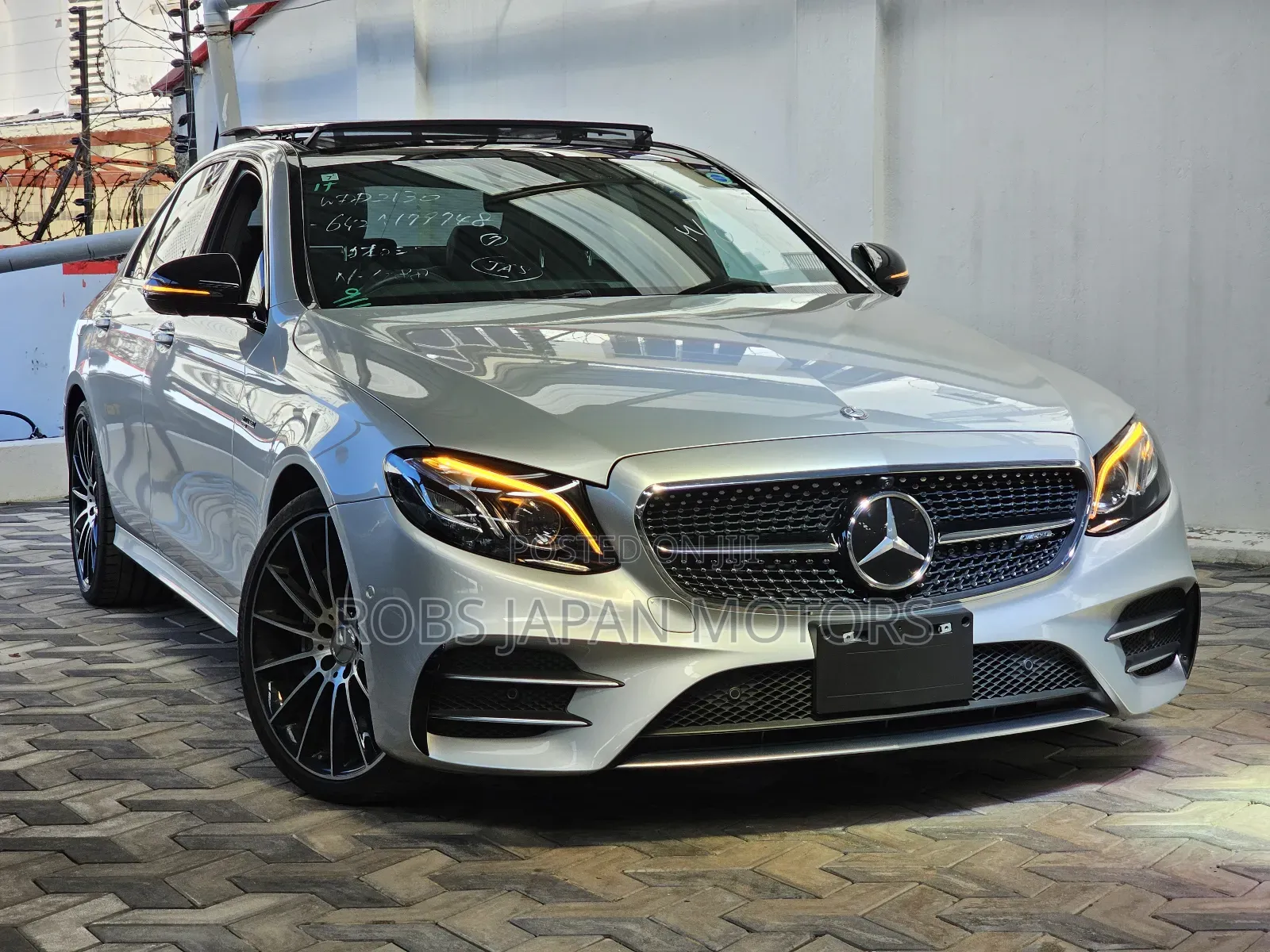 Mercedes-Benz E43 AMG 3.0 AWD 2017 Silver
